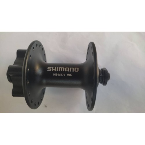 предна главина SHIMANO HB-M 475 VIA за диск